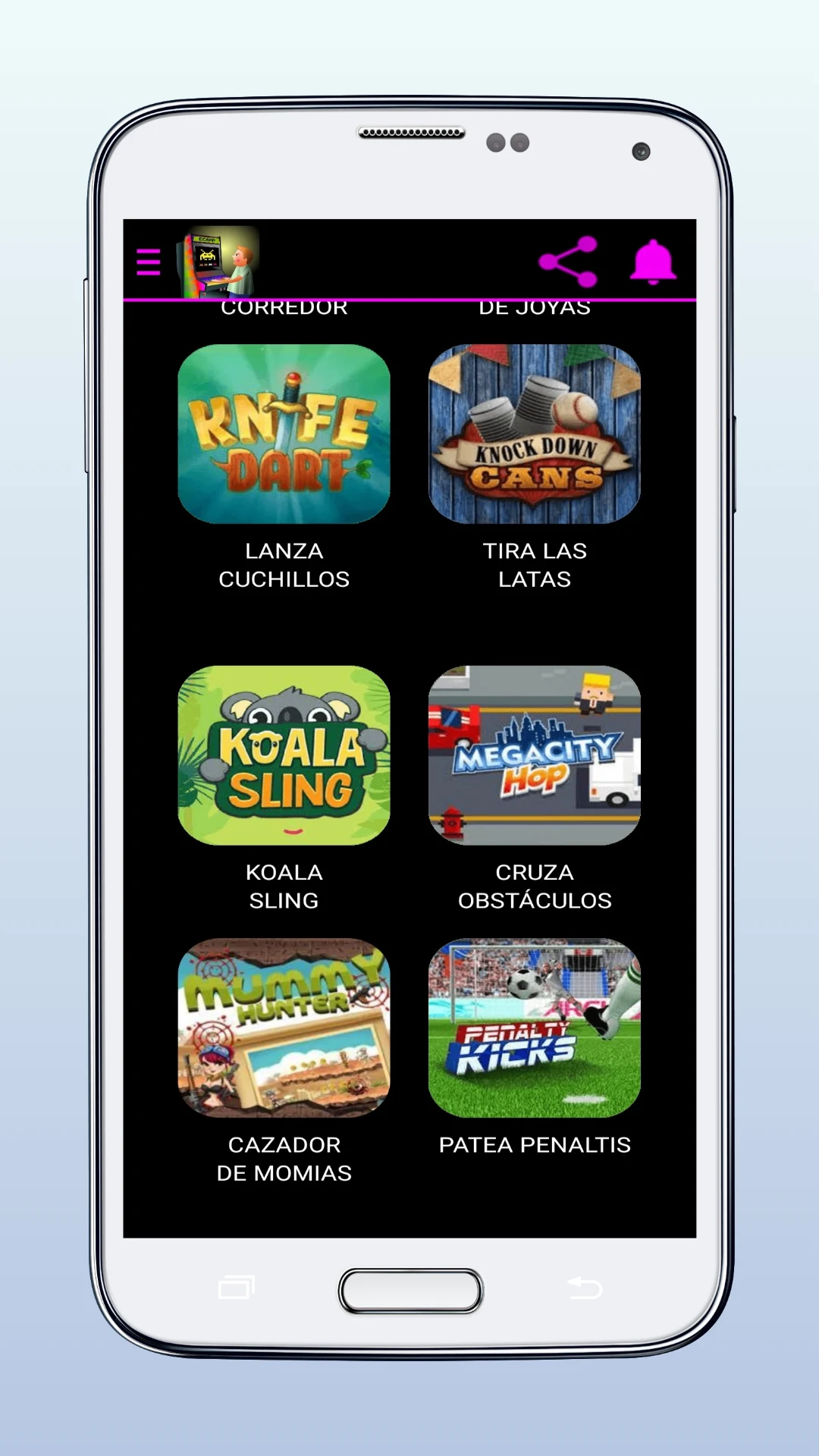 Juegos extra retro screenshot
